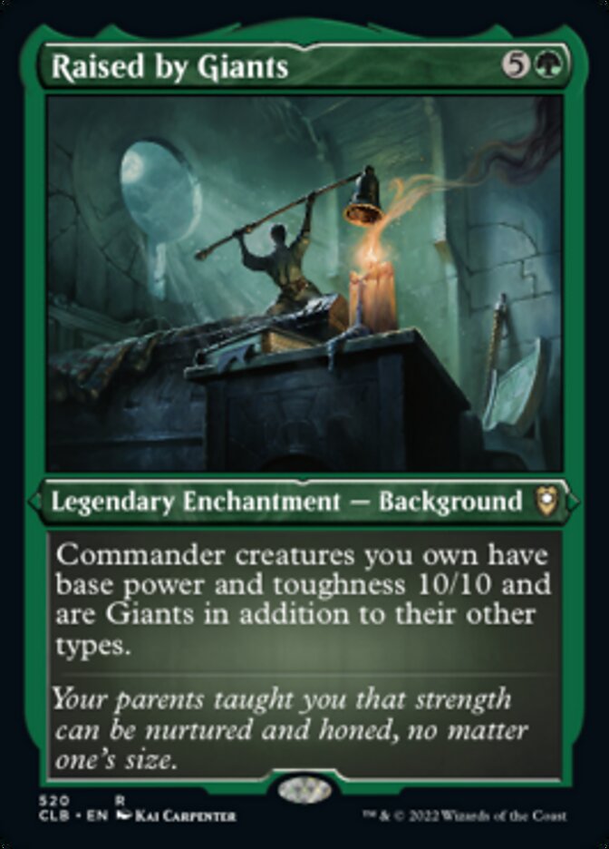 Raised by Giants (Foil Etched) [Commander Legends: Battle for Baldur's Gate] | Odin's Place