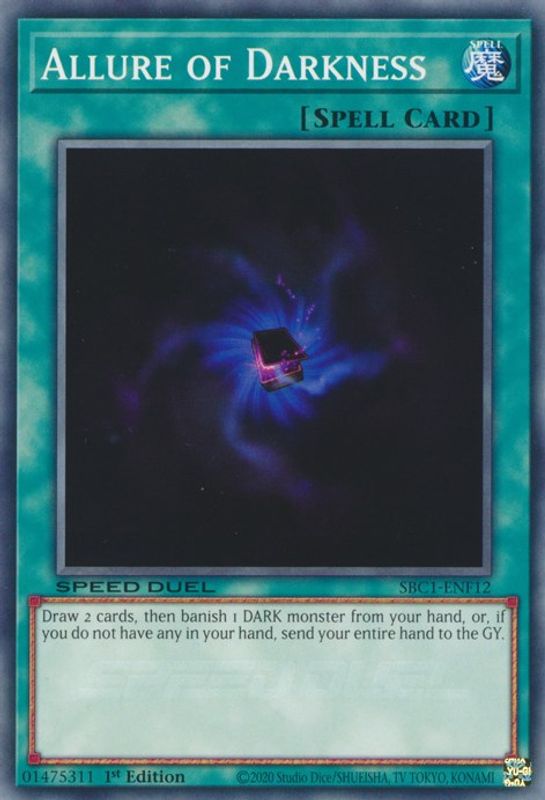 Allure of Darkness [SBC1-ENF12] Common | Odin's Place