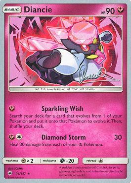 Diancie (94/147) (Infinite Force - Diego Cassiraga) [World Championships 2017] | Odin's Place