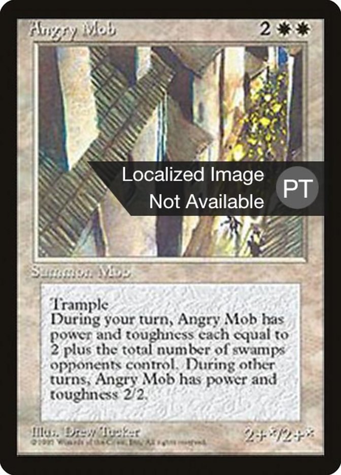 Angry Mob [Fourth Edition (Foreign Black Border)] | Odin's Place