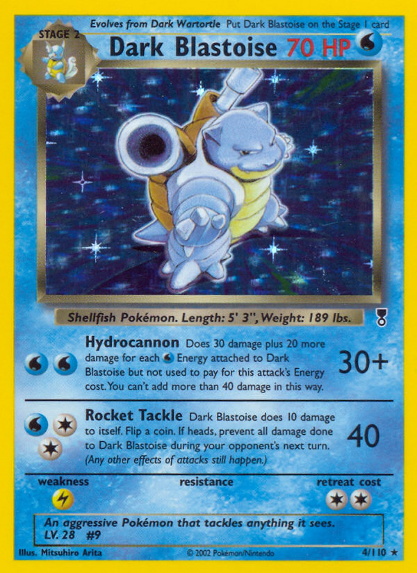 Dark Blastoise (4/110) [Legendary Collection] | Odin's Place