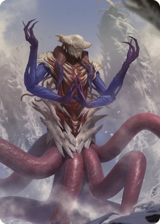 Zhulodok, Void Gorger Art Card [Commander Masters Art Series] | Odin's Place