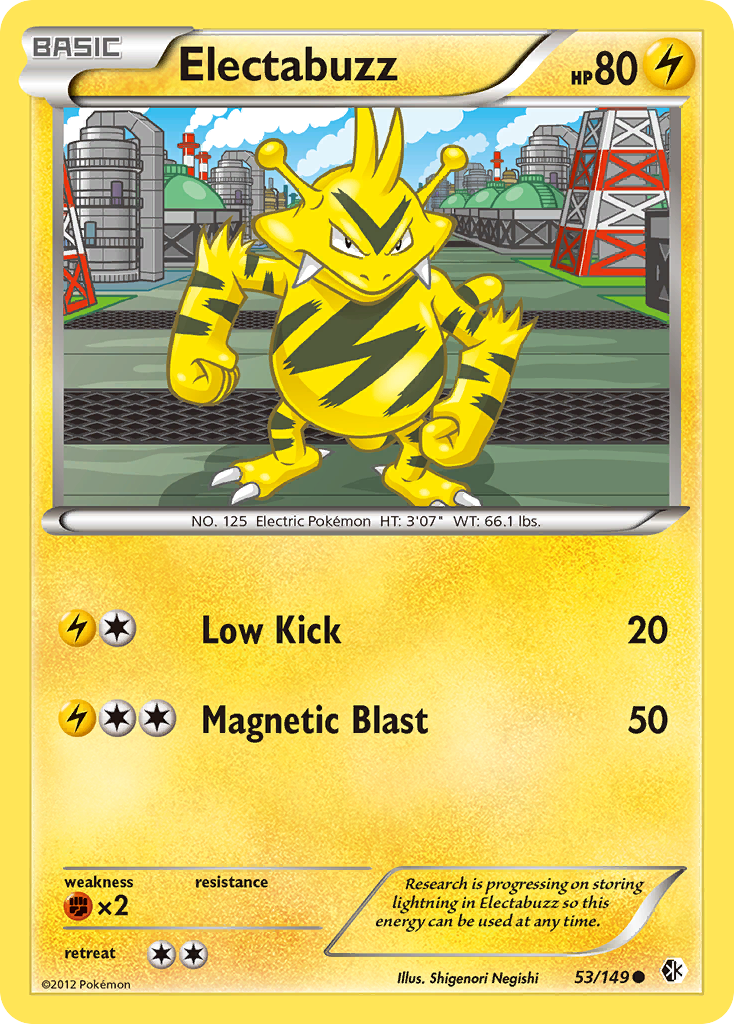 Electabuzz (53/149) [Black & White: Boundaries Crossed] | Odin's Place
