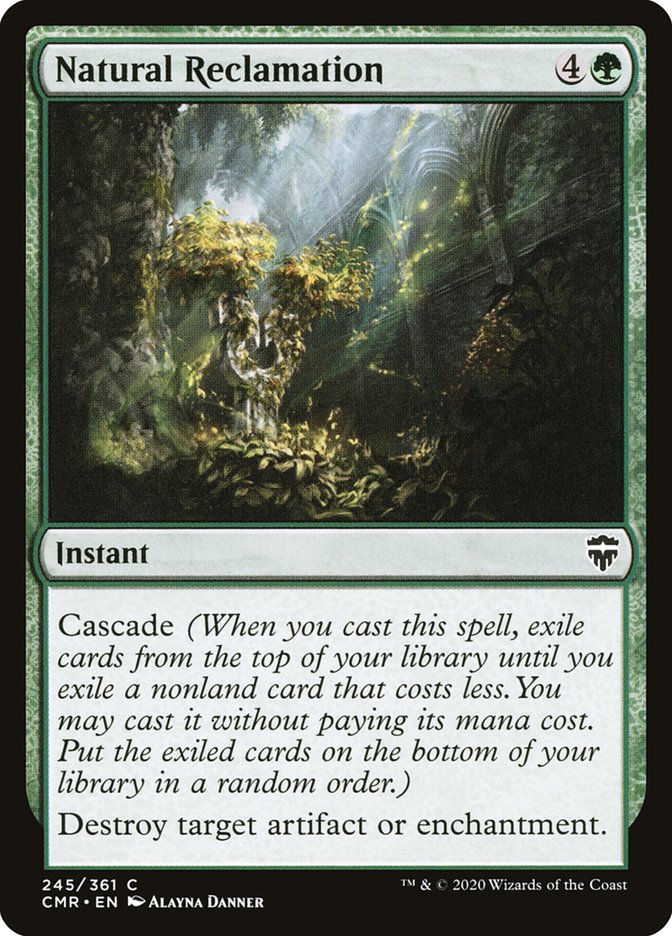Natural Reclamation [Commander Legends] | Odin's Place