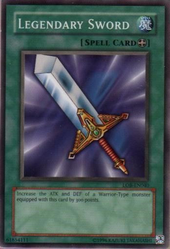 Legendary Sword [LOB-EN040] Common | Odin's Place