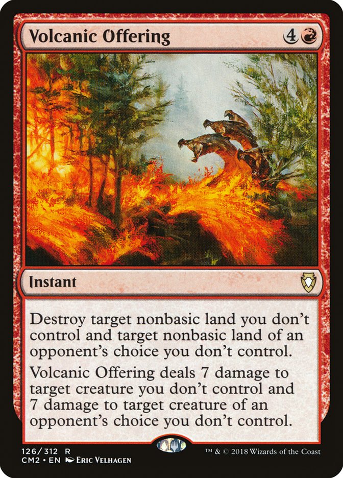 Volcanic Offering (126) [Commander Anthology Volume II] | Odin's Place