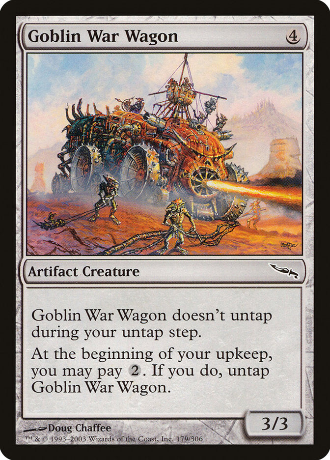 Goblin War Wagon (179) [Mirrodin] | Odin's Place