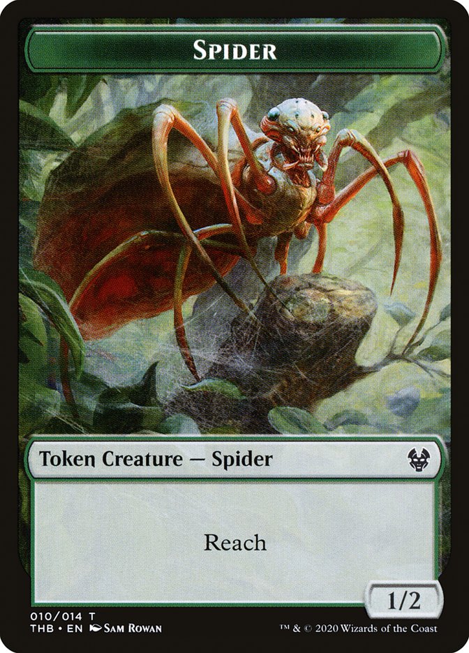 Spider Token [Theros Beyond Death Tokens] | Odin's Place