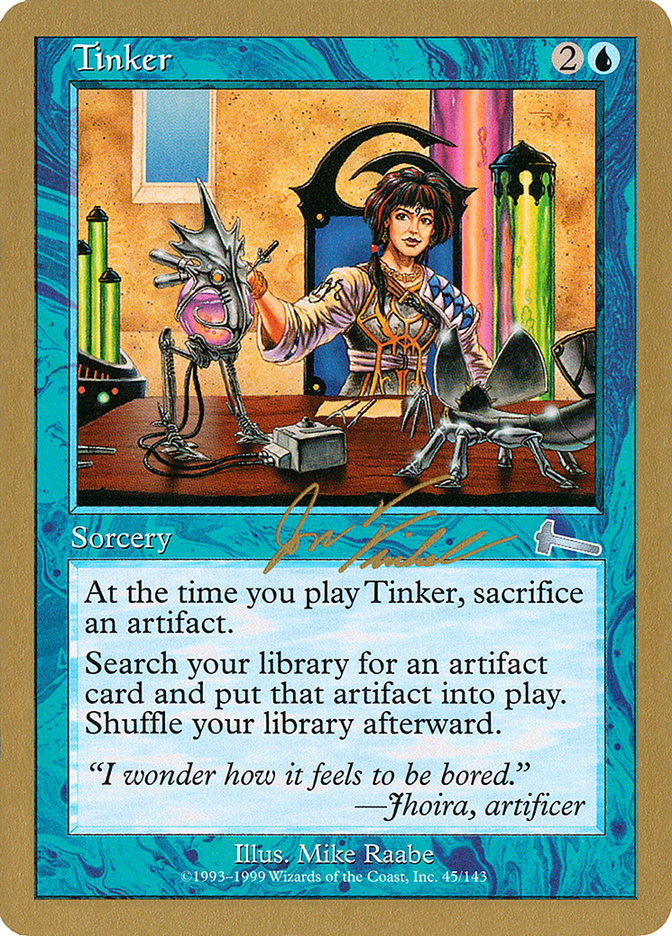 Tinker (Jon Finkel) [World Championship Decks 2000] | Odin's Place