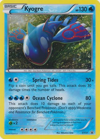 Kyogre (XY51) (Jumbo Card) [XY: Black Star Promos] | Odin's Place