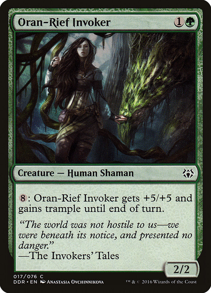 Oran-Rief Invoker (17) [Duel Decks: Nissa vs. Ob Nixilis] | Odin's Place