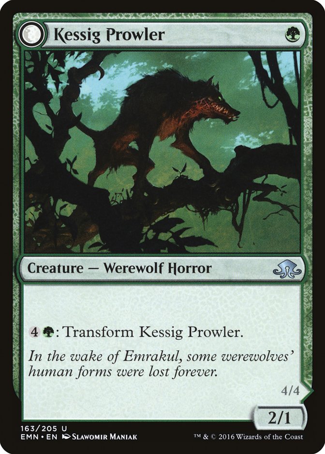 Kessig Prowler // Sinuous Predator [Eldritch Moon] | Odin's Place