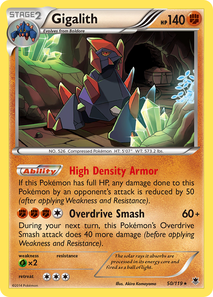 Gigalith (50/119) [XY: Phantom Forces] | Odin's Place
