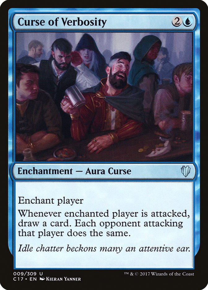 Curse of Verbosity (9) [Commander 2017] | Odin's Place