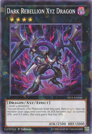 Dark Rebellion Xyz Dragon [SP15-EN036] Shatterfoil Rare | Odin's Place