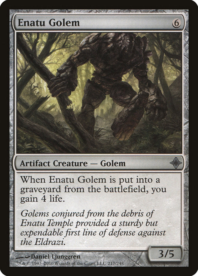 Enatu Golem (217) [Rise of the Eldrazi] | Odin's Place