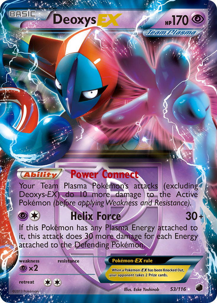 Deoxys EX (53/116) [Black & White: Plasma Freeze] | Odin's Place