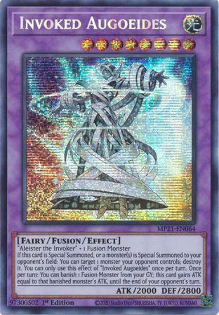 Invoked Augoeides [MP21-EN064] Prismatic Secret Rare | Odin's Place