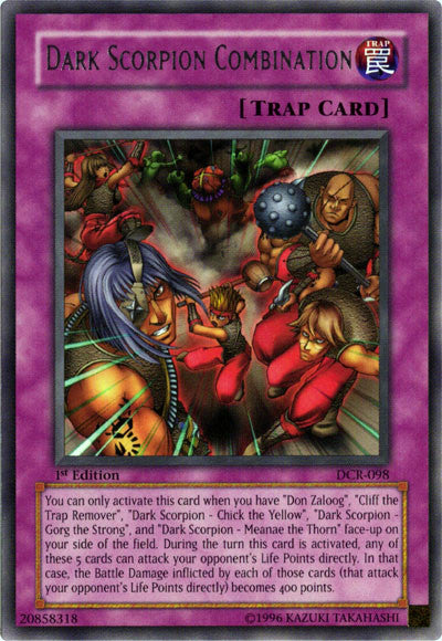 Dark Scorpion Combination [DCR-098] Rare | Odin's Place