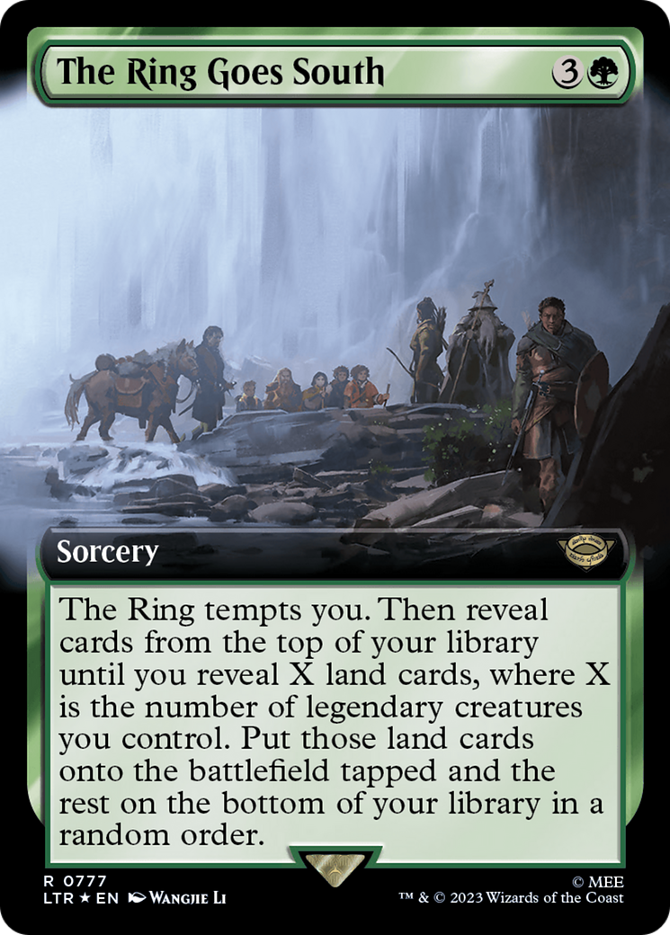 The Ring Goes South (Extended Art) (Surge Foil) [The Lord of the Rings: Tales of Middle-Earth] | Odin's Place