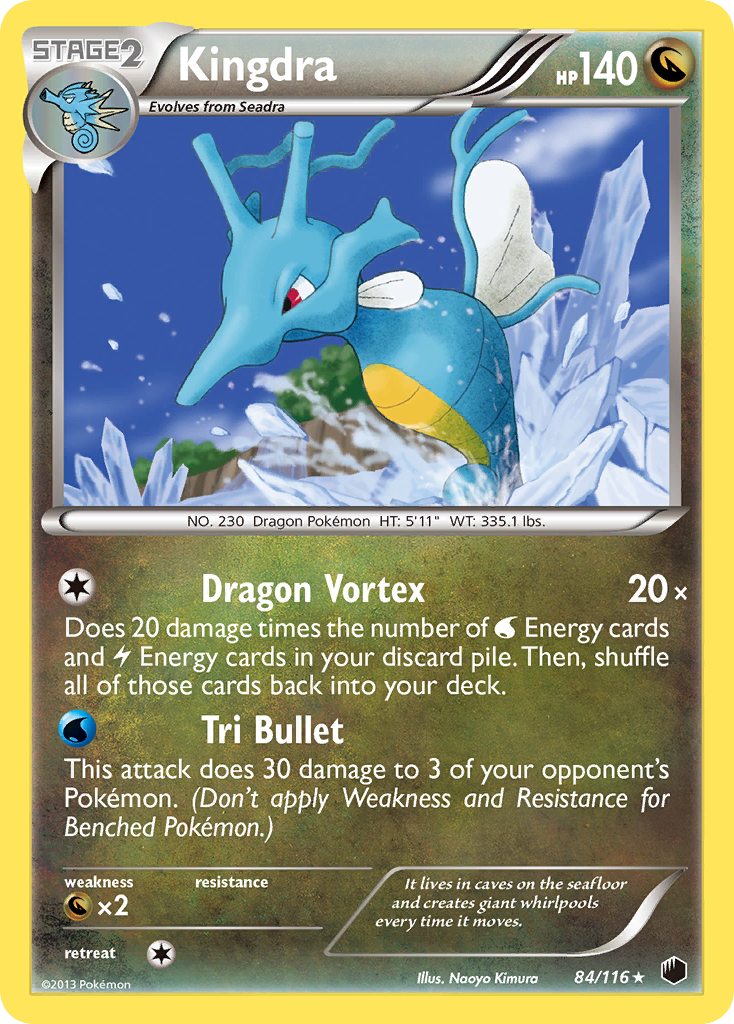 Kingdra (84/116) [Black & White: Plasma Freeze] | Odin's Place