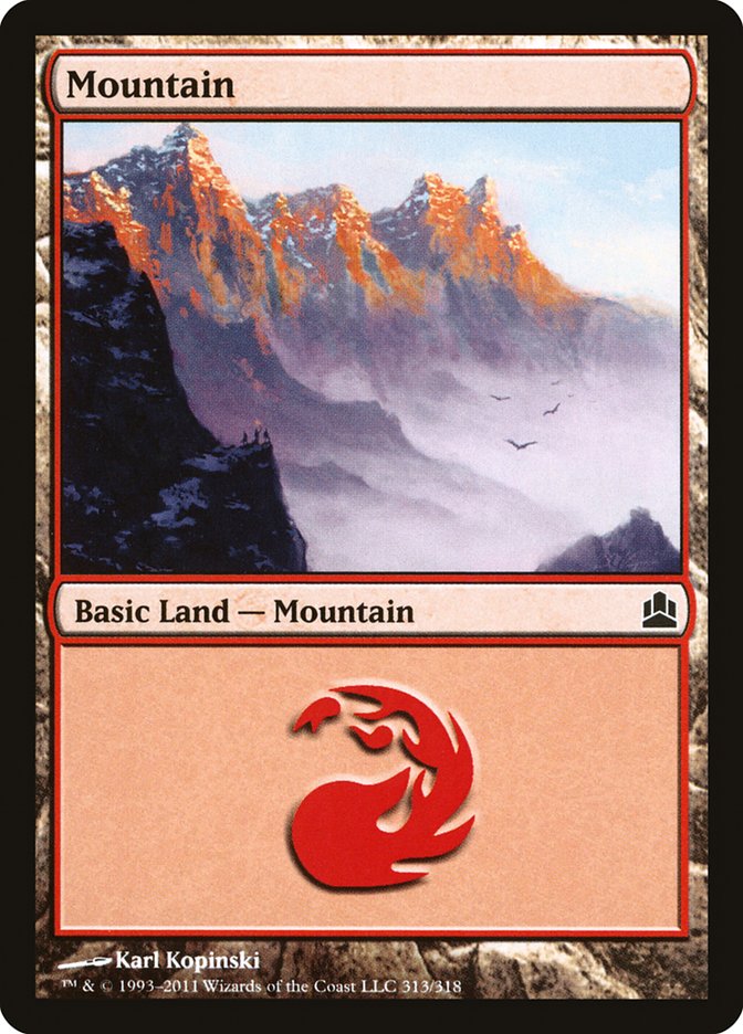 Mountain (313) [Commander 2011] | Odin's Place