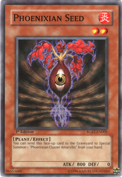 Phoenixian Seed [RGBT-EN005] Common | Odin's Place