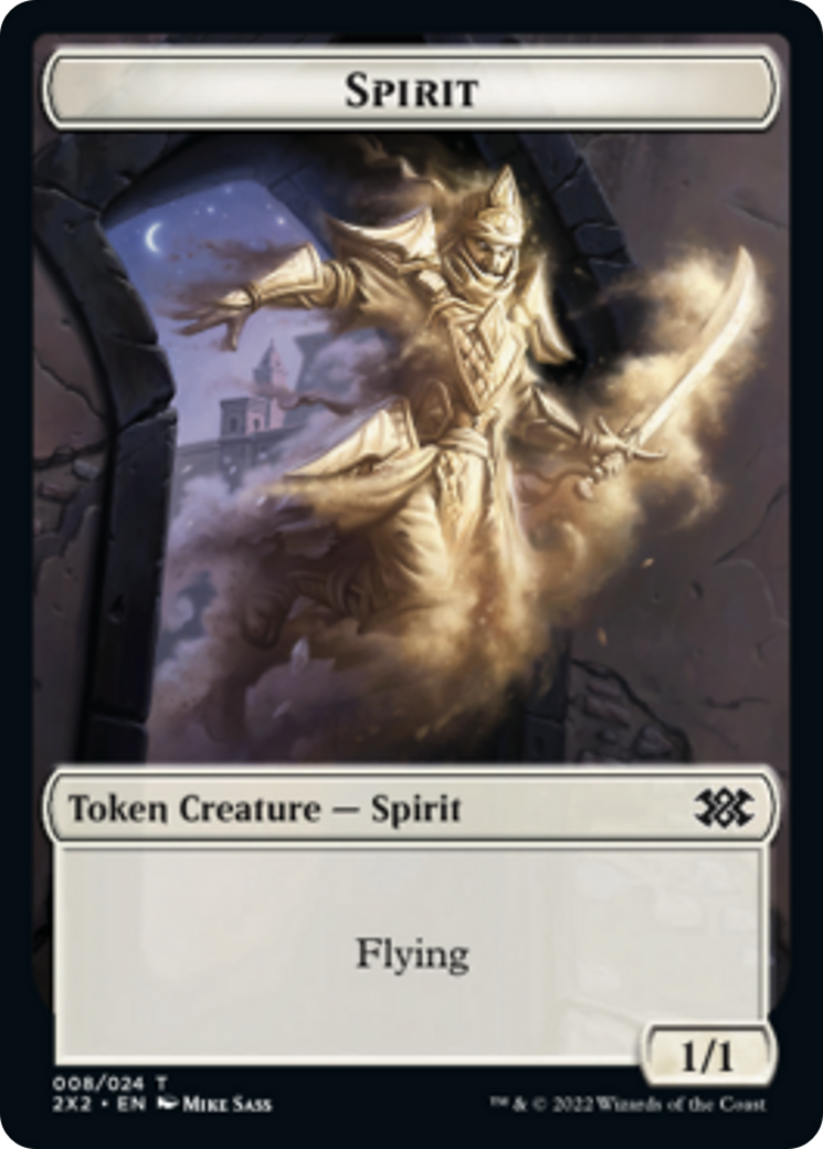 Bear // Spirit (008) Double-Sided Token [Double Masters 2022 Tokens] | Odin's Place