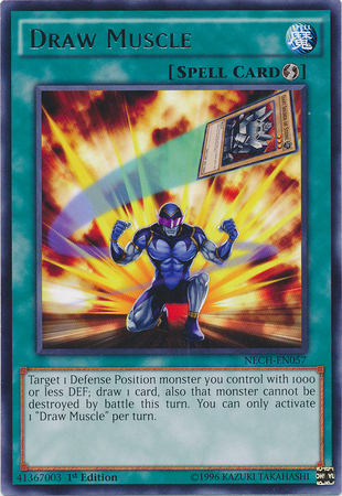 Draw Muscle [NECH-EN057] Rare | Odin's Place