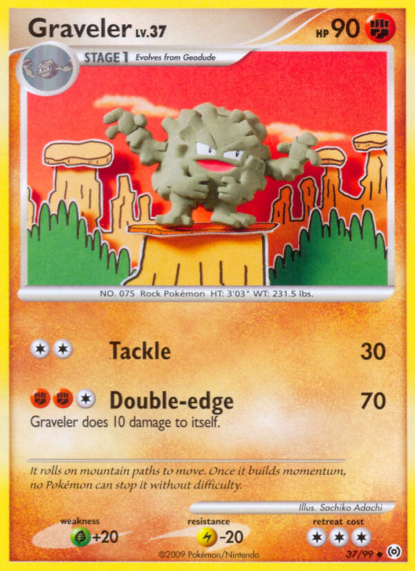 Graveler (37/99) [Platinum: Arceus] | Odin's Place