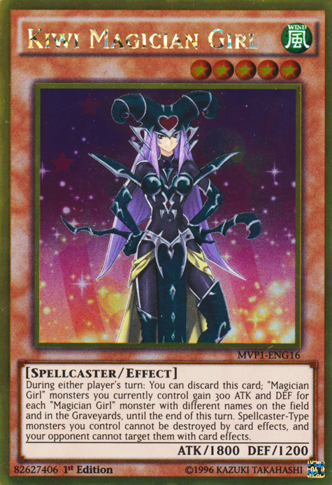 Kiwi Magician Girl [MVP1-ENG16] Gold Rare | Odin's Place