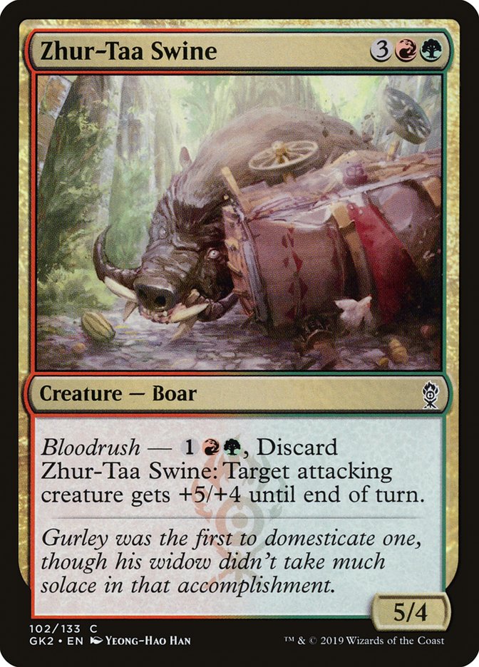 Zhur-Taa Swine (102) [Ravnica Allegiance Guild Kit] | Odin's Place