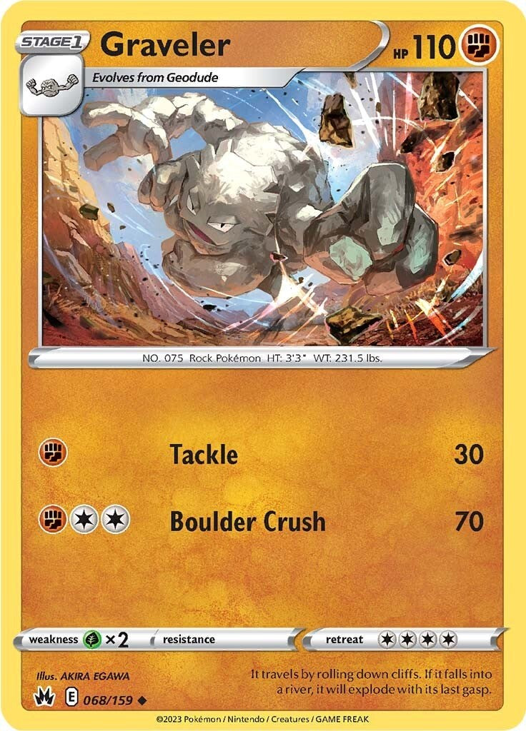 Graveler (068/159) [Sword & Shield: Crown Zenith] | Odin's Place