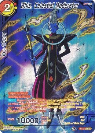 Whis, Celestial Moderator (BT9-096) [Collector's Selection Vol. 2] | Odin's Place