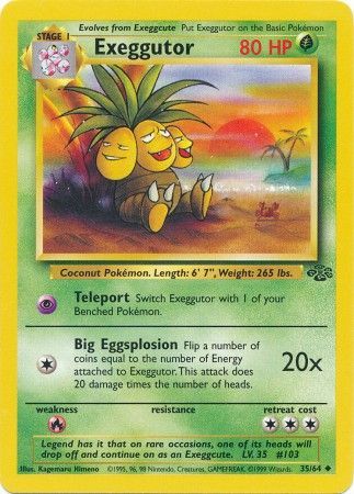 Exeggutor (35/64) [Jungle Unlimited] | Odin's Place