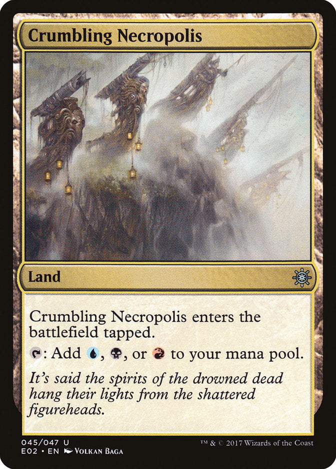 Crumbling Necropolis (45) [Explorers of Ixalan] | Odin's Place