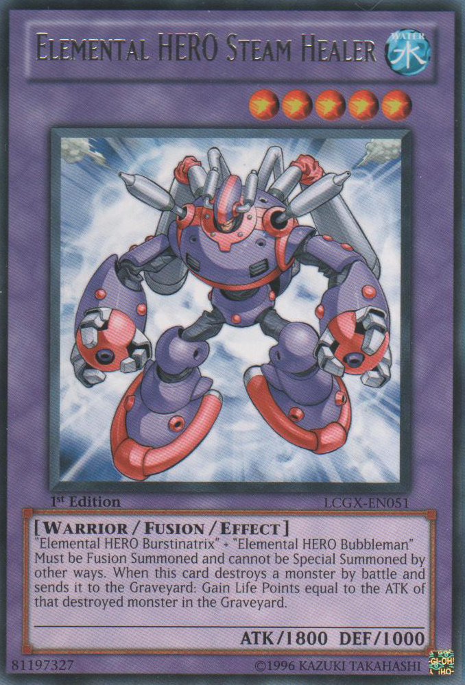 Elemental HERO Steam Healer [LCGX-EN051] Rare | Odin's Place