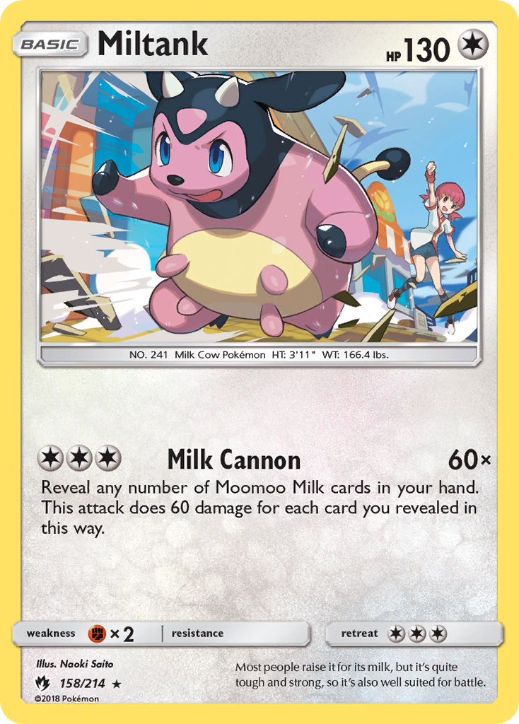 Miltank (158/214) [Sun & Moon: Lost Thunder] | Odin's Place
