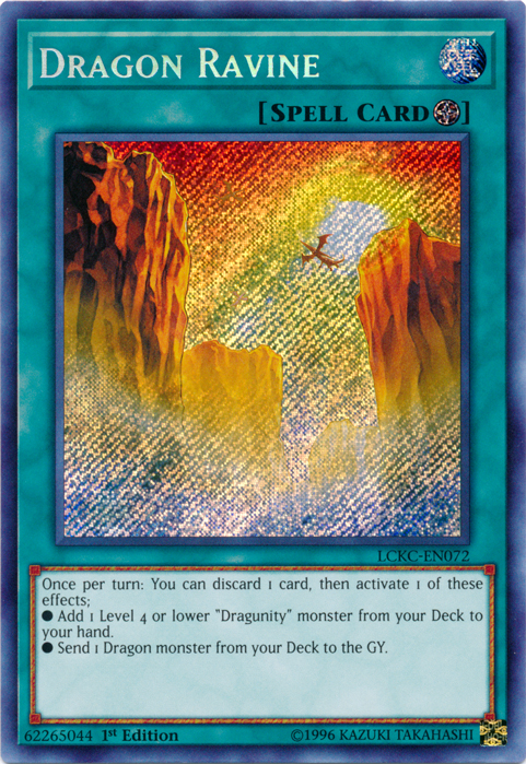 Dragon Ravine [LCKC-EN072] Secret Rare | Odin's Place