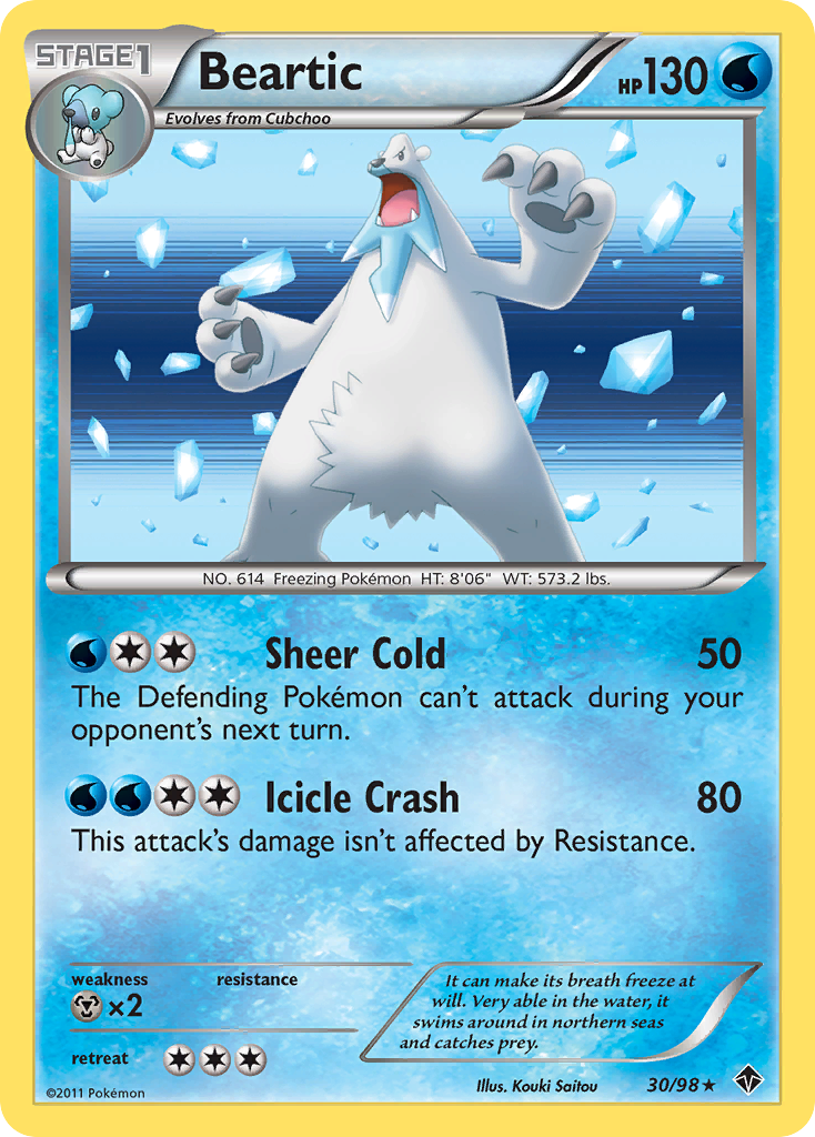 Beartic (30/98) [Black & White: Emerging Powers] | Odin's Place