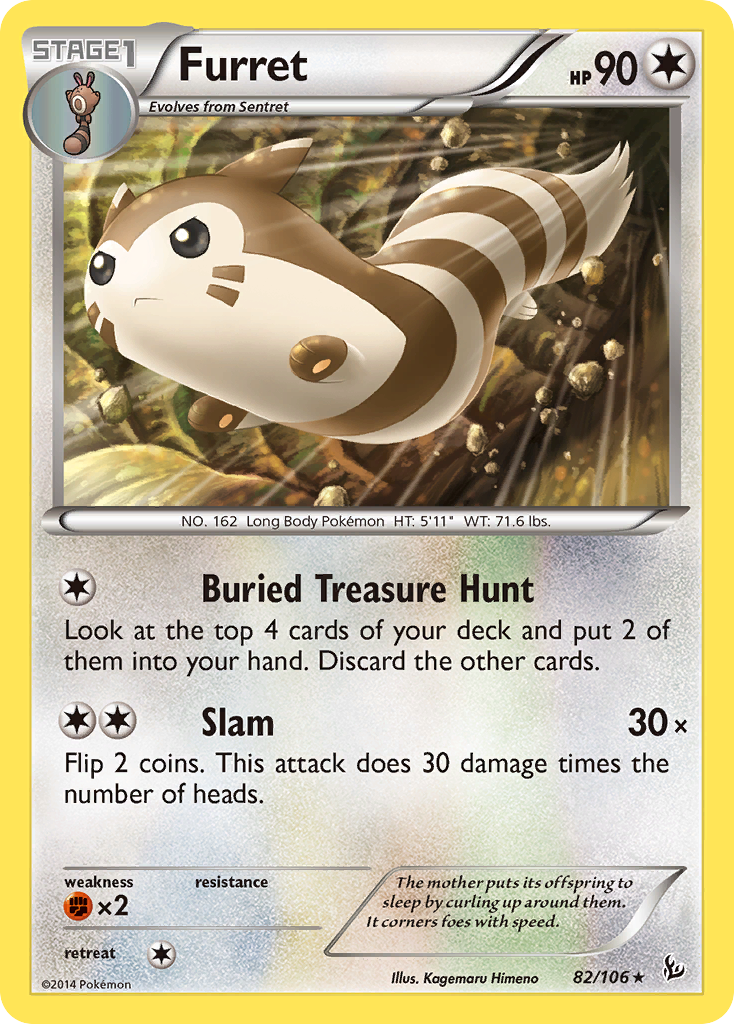 Furret (82/106) [XY: Flashfire] | Odin's Place