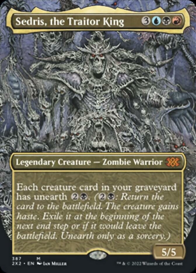 Sedris, the Traitor King (Borderless Alternate Art) [Double Masters 2022] | Odin's Place