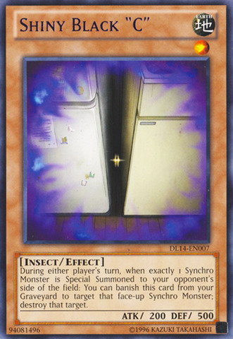 Shiny Black "C" (Purple) [DL14-EN007] Rare | Odin's Place
