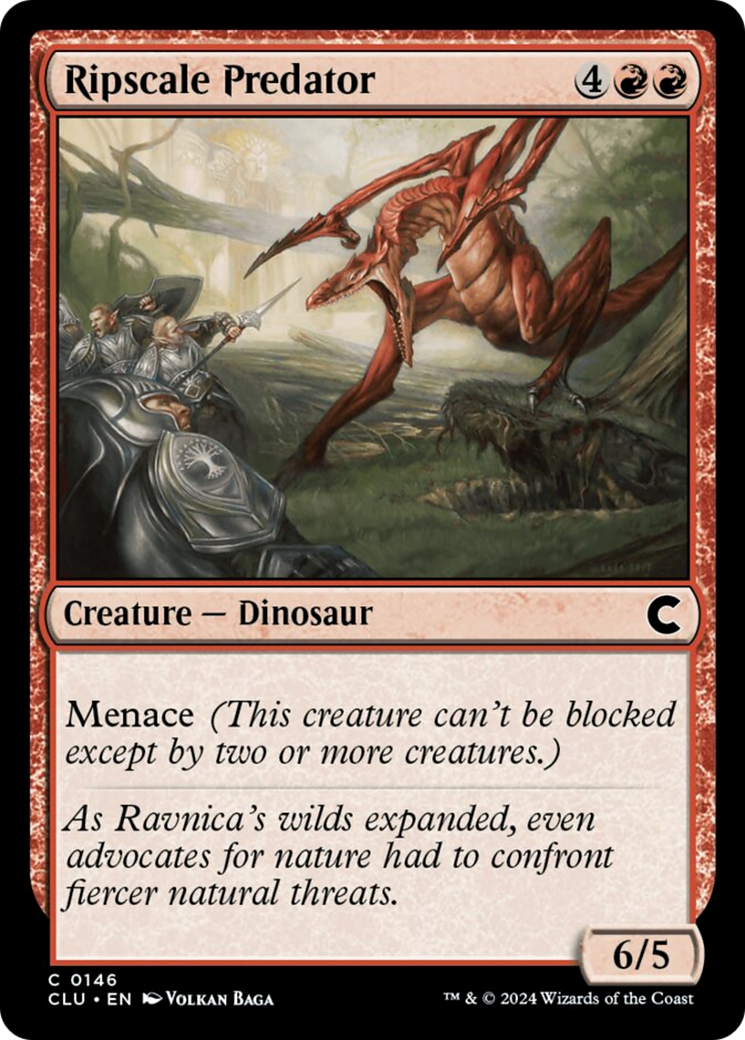 Ripscale Predator [Ravnica: Clue Edition] | Odin's Place