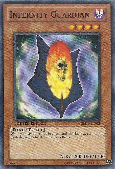 Infernity Guardian [GLD3-EN029] Common | Odin's Place