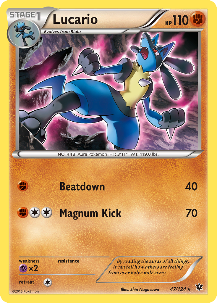 Lucario (47/124) [XY: Fates Collide] | Odin's Place