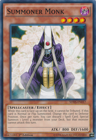 Summoner Monk [SDHS-EN017] Common | Odin's Place