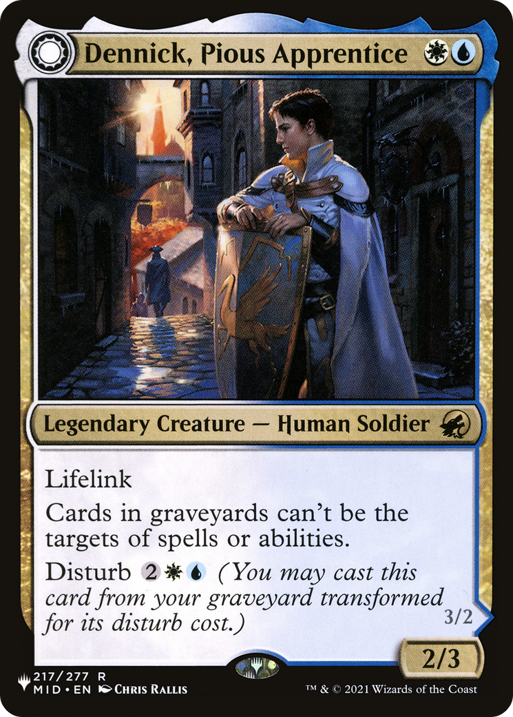 Dennick, Pious Apprentice // Dennick, Pious Apparition [Secret Lair: From Cute to Brute] | Odin's Place