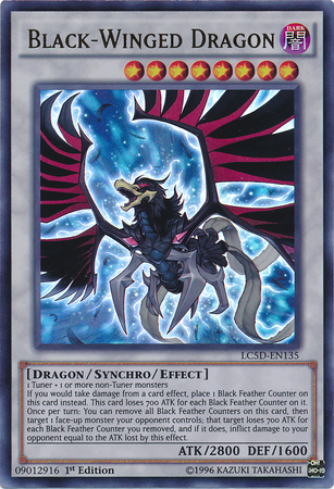 Black-Winged Dragon [LC5D-EN135] Ultra Rare | Odin's Place