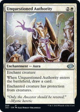 Unquestioned Authority [Jumpstart 2022] | Odin's Place